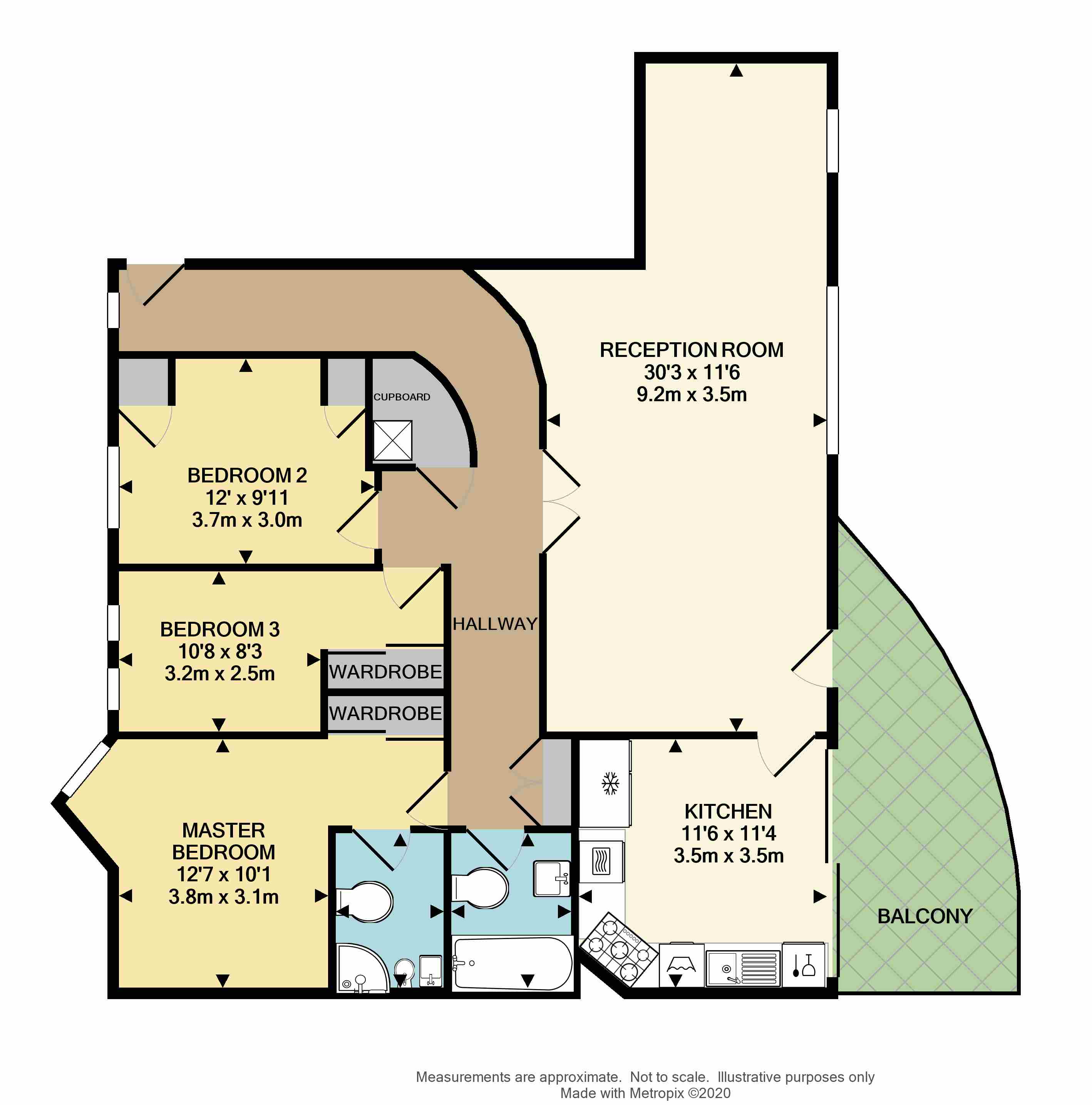 Queen Anne's Quay, 9 Parsonage Way, Plymouth, PL4 0LY floorplan